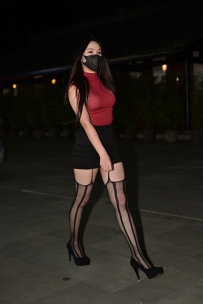 【精选街拍】Vol.3361 端庄知性黑红搭配 [369P-7.54GB]