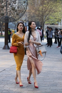 【精选街拍】Vol.2965 高级气质丝质裙 [106P-785MB]